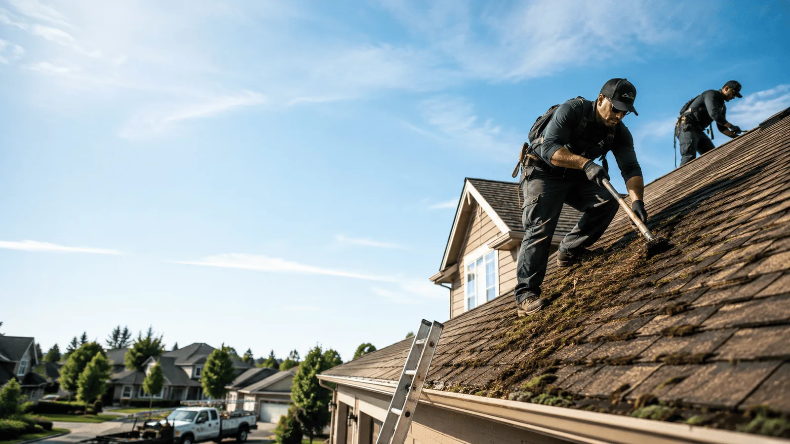 Roof Moss Removal in Ector, TX near me